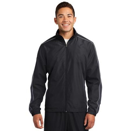 Sport-Tek ®  Piped Colorblock Wind Jacket. JST61