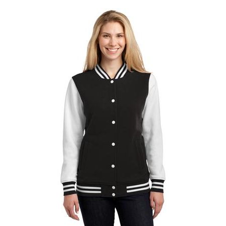 Sport-Tek ®  Ladies Fleece Letterman Jacket. LST270